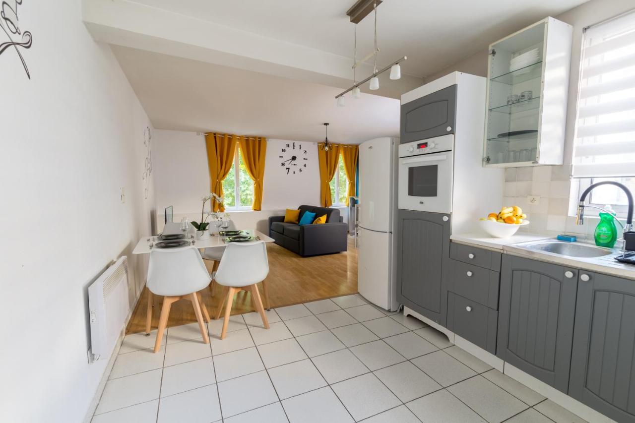 Coeur De Ville I 50M² I Netflix I Lit Queen Size Sens Exterior photo